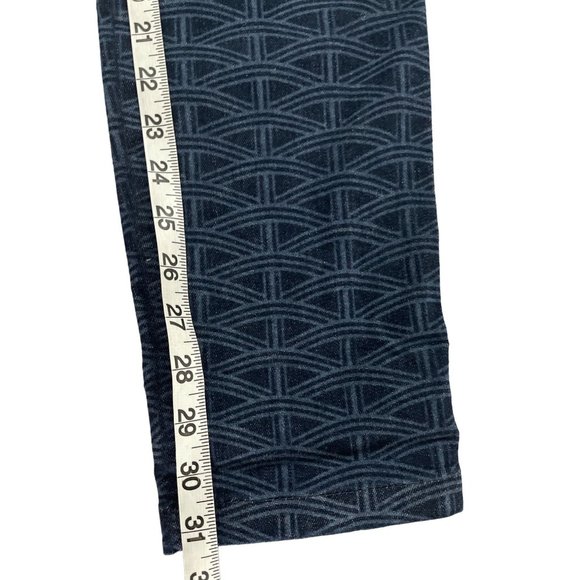 Escada Women's Patterned Straight Leg‎ Jeans Size 8 / 38 NWT $285 Metal Logo - Picture 5 of 12